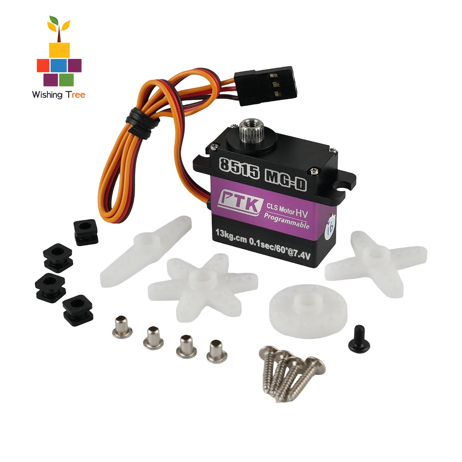 Rc Helicopter Servo - Stemedu 8515 MG-D 15Kg High Torque