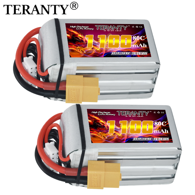 TERANTY 4S 1100mAh 80C/160C Li - Rc Helicopter Parts recension och pris