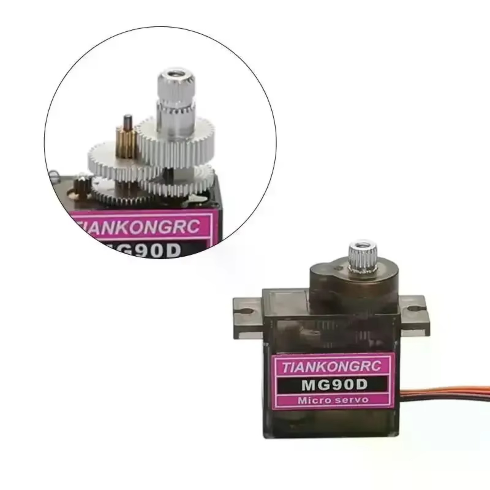 MG90D 9g Metal Gear Servo High - Rc Helicopter Servo recension och pris