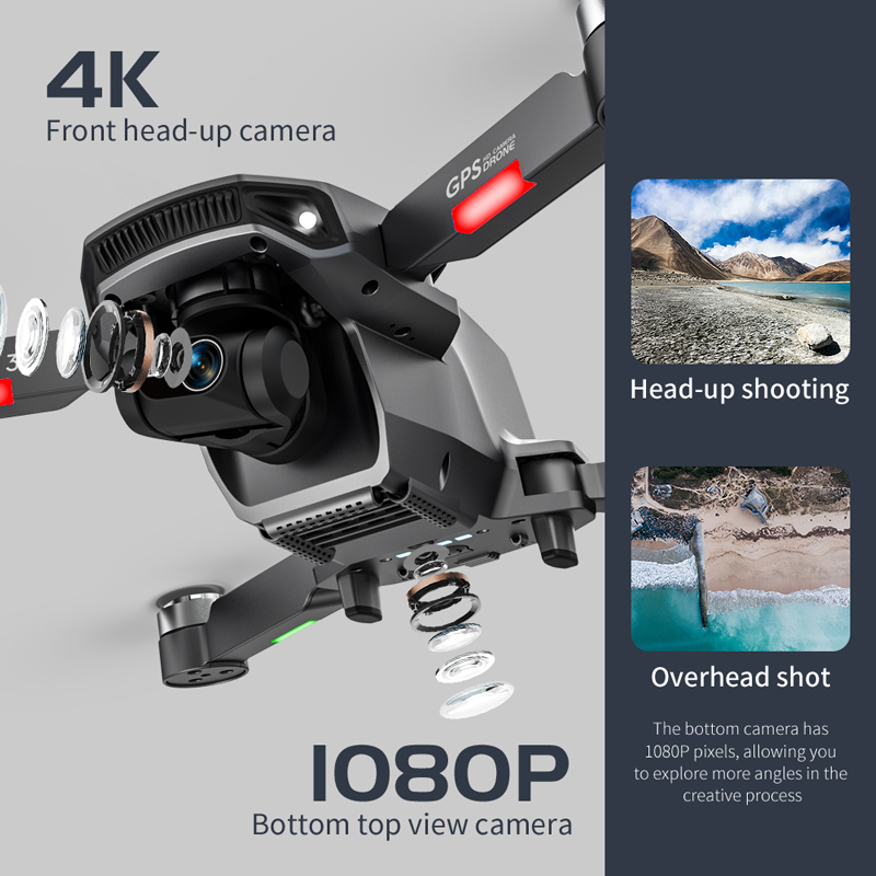 L106 Pro 3 Drone 5G WIFI FPV F - Rc Helicopter Charger recension och pris