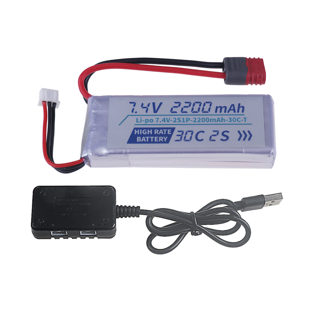 T PLUG HIGH RATE 30C 2200mah 7 - Rc Helicopter Parts recension och pris
